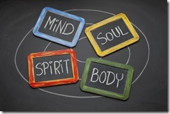 Body, Mind, Soul, And Spirit Concept
